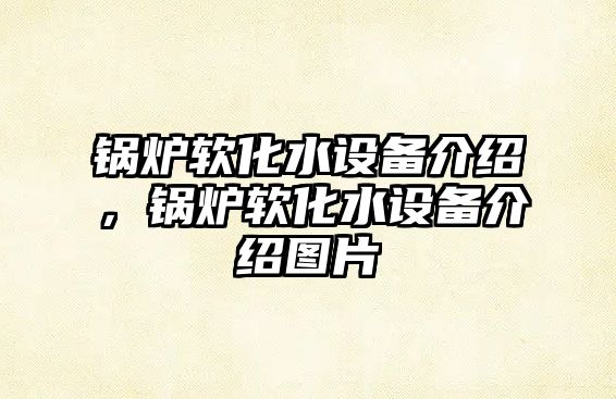 鍋爐軟化水設(shè)備介紹，鍋爐軟化水設(shè)備介紹圖片