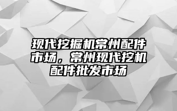 現(xiàn)代挖掘機常州配件市場，常州現(xiàn)代挖機配件批發(fā)市場