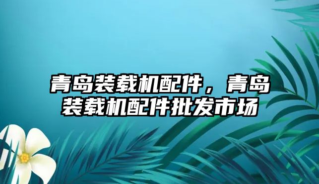 青島裝載機配件，青島裝載機配件批發(fā)市場