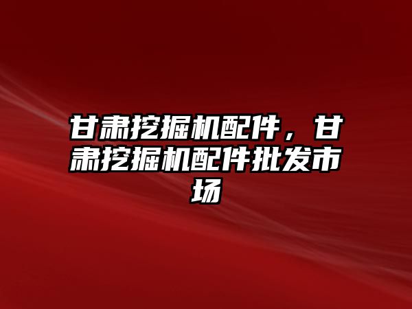 甘肅挖掘機配件，甘肅挖掘機配件批發(fā)市場