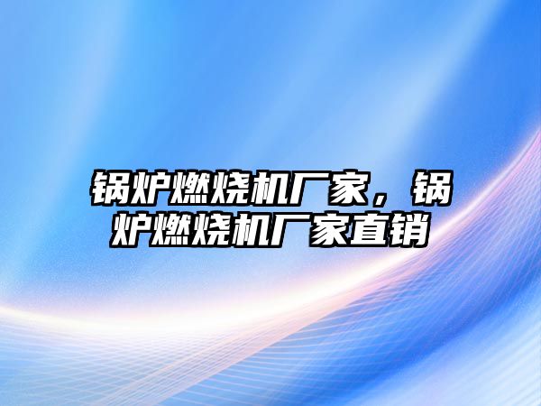 鍋爐燃燒機(jī)廠家，鍋爐燃燒機(jī)廠家直銷