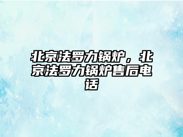 北京法羅力鍋爐，北京法羅力鍋爐售后電話