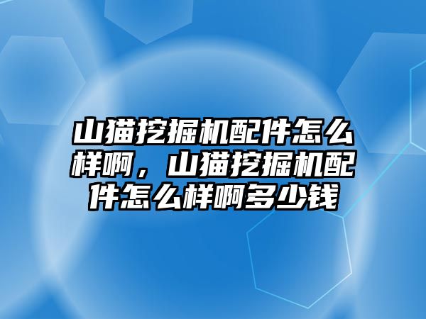 山貓挖掘機(jī)配件怎么樣啊，山貓挖掘機(jī)配件怎么樣啊多少錢