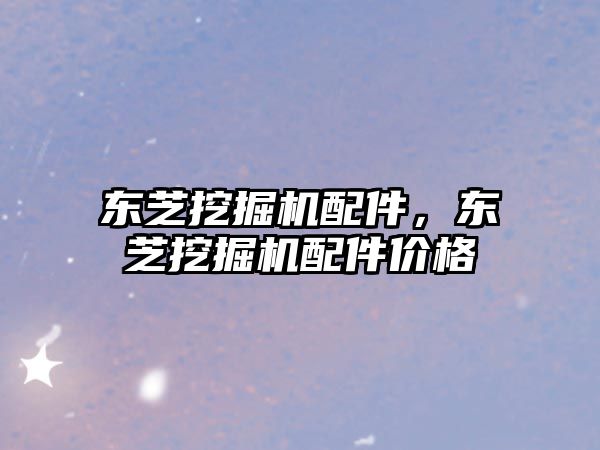 東芝挖掘機配件，東芝挖掘機配件價格