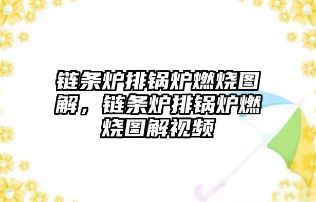 鏈條爐排鍋爐燃燒圖解，鏈條爐排鍋爐燃燒圖解視頻