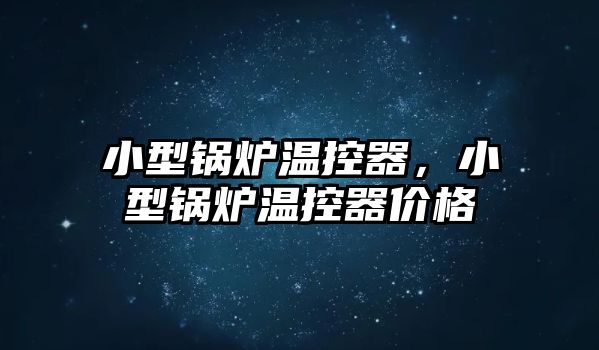 小型鍋爐溫控器，小型鍋爐溫控器價格