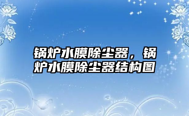 鍋爐水膜除塵器，鍋爐水膜除塵器結(jié)構(gòu)圖