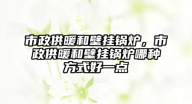 市政供暖和壁掛鍋爐，市政供暖和壁掛鍋爐哪種方式好一點(diǎn)