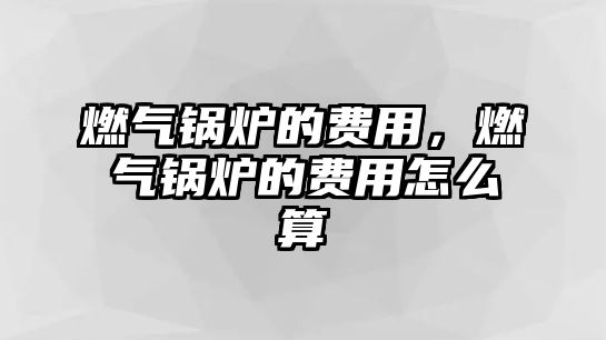 燃?xì)忮仩t的費(fèi)用，燃?xì)忮仩t的費(fèi)用怎么算