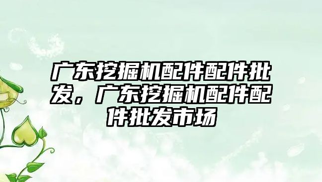 廣東挖掘機配件配件批發(fā)，廣東挖掘機配件配件批發(fā)市場