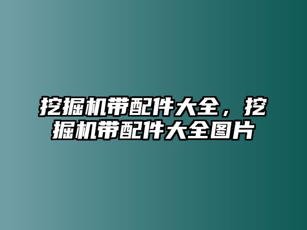 挖掘機(jī)帶配件大全，挖掘機(jī)帶配件大全圖片