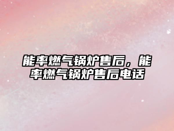 能率燃?xì)忮仩t售后，能率燃?xì)忮仩t售后電話