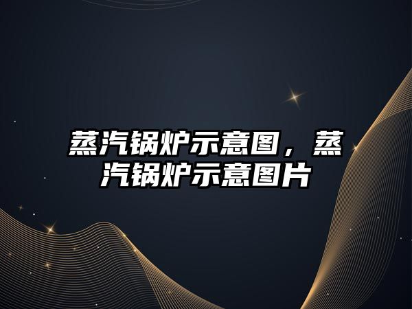 蒸汽鍋爐示意圖，蒸汽鍋爐示意圖片