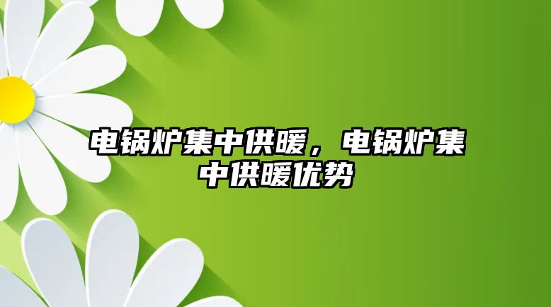 電鍋爐集中供暖，電鍋爐集中供暖優(yōu)勢(shì)