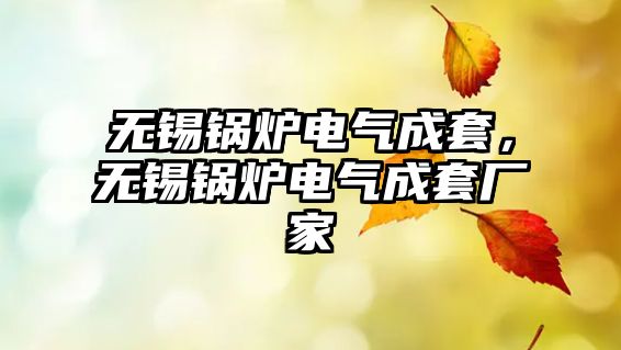 無錫鍋爐電氣成套，無錫鍋爐電氣成套廠家