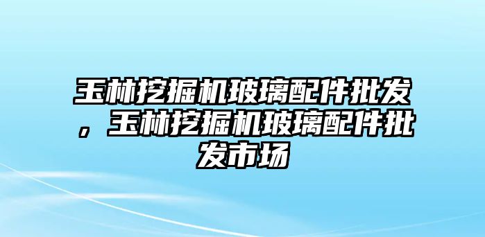 玉林挖掘機玻璃配件批發(fā)，玉林挖掘機玻璃配件批發(fā)市場