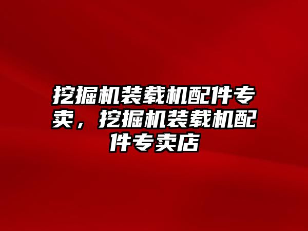 挖掘機(jī)裝載機(jī)配件專賣，挖掘機(jī)裝載機(jī)配件專賣店