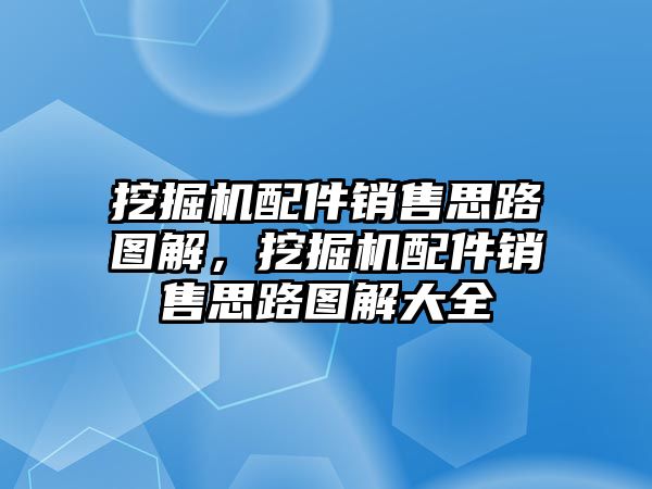 挖掘機(jī)配件銷售思路圖解，挖掘機(jī)配件銷售思路圖解大全