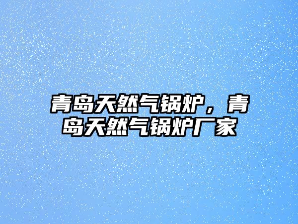 青島天然氣鍋爐，青島天然氣鍋爐廠家