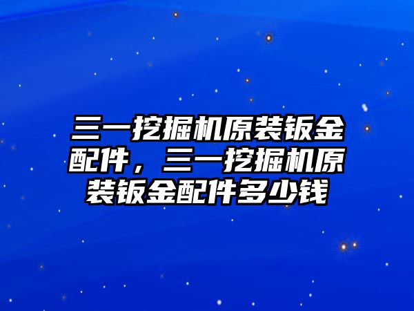 三一挖掘機(jī)原裝鈑金配件，三一挖掘機(jī)原裝鈑金配件多少錢(qián)