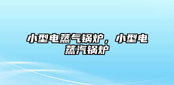 小型電蒸氣鍋爐，小型電蒸汽鍋爐