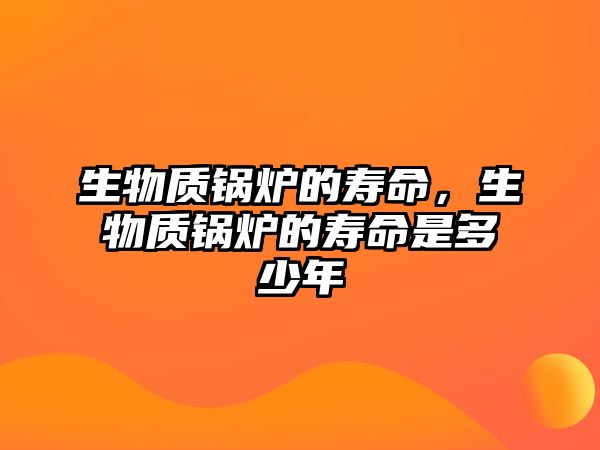 生物質鍋爐的壽命，生物質鍋爐的壽命是多少年