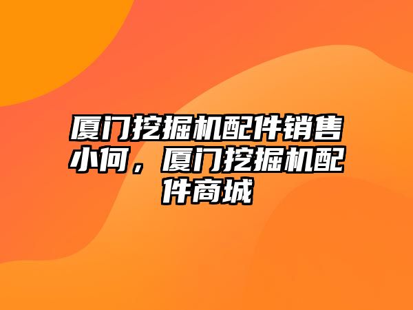 廈門挖掘機(jī)配件銷售小何，廈門挖掘機(jī)配件商城