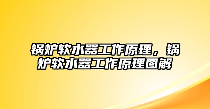 鍋爐軟水器工作原理，鍋爐軟水器工作原理圖解