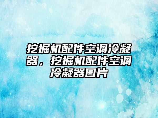 挖掘機(jī)配件空調(diào)冷凝器，挖掘機(jī)配件空調(diào)冷凝器圖片