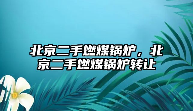 北京二手燃煤鍋爐，北京二手燃煤鍋爐轉(zhuǎn)讓