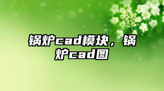 鍋爐cad模塊，鍋爐cad圖