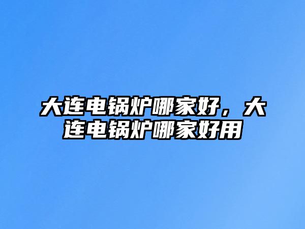 大連電鍋爐哪家好，大連電鍋爐哪家好用