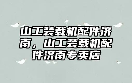 山工裝載機配件濟南，山工裝載機配件濟南專賣店