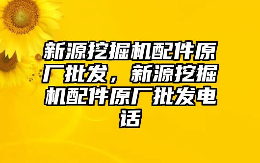 新源挖掘機(jī)配件原廠批發(fā)，新源挖掘機(jī)配件原廠批發(fā)電話