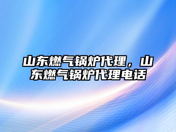 山東燃氣鍋爐代理，山東燃氣鍋爐代理電話