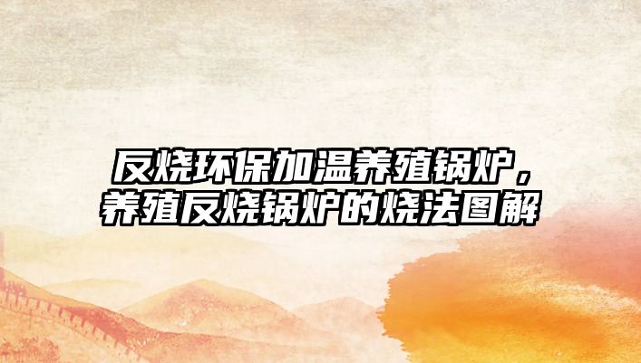 反燒環(huán)保加溫養(yǎng)殖鍋爐，養(yǎng)殖反燒鍋爐的燒法圖解