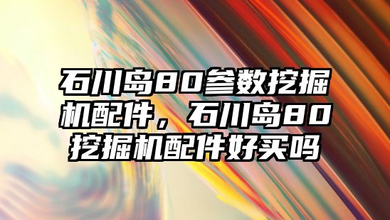 石川島80參數(shù)挖掘機(jī)配件，石川島80挖掘機(jī)配件好買嗎