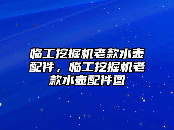 臨工挖掘機老款水壺配件，臨工挖掘機老款水壺配件圖