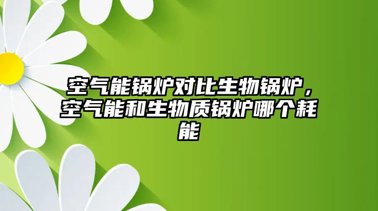 空氣能鍋爐對比生物鍋爐，空氣能和生物質(zhì)鍋爐哪個(gè)耗能