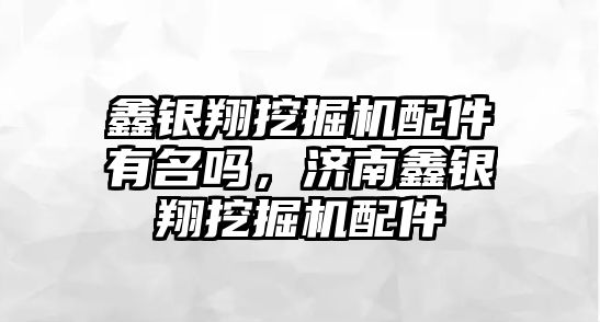 鑫銀翔挖掘機(jī)配件有名嗎，濟(jì)南鑫銀翔挖掘機(jī)配件