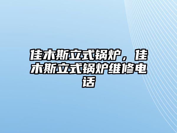 佳木斯立式鍋爐，佳木斯立式鍋爐維修電話