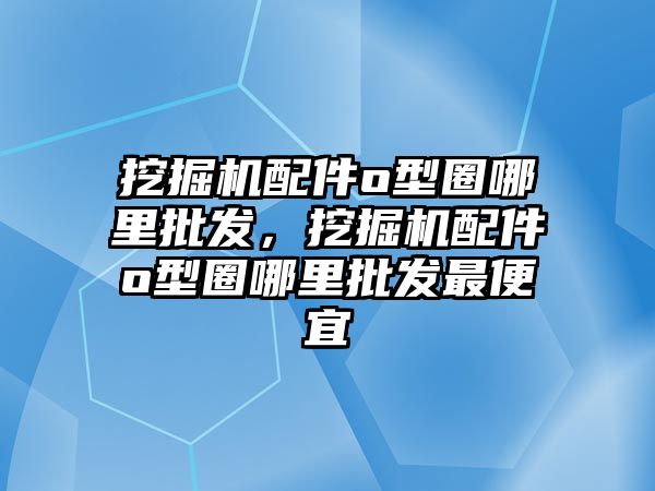 挖掘機配件o型圈哪里批發(fā)，挖掘機配件o型圈哪里批發(fā)最便宜