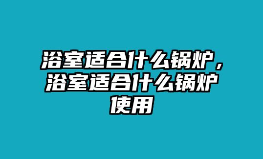 浴室適合什么鍋爐，浴室適合什么鍋爐使用