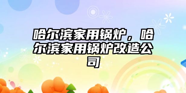 哈爾濱家用鍋爐，哈爾濱家用鍋爐改造公司