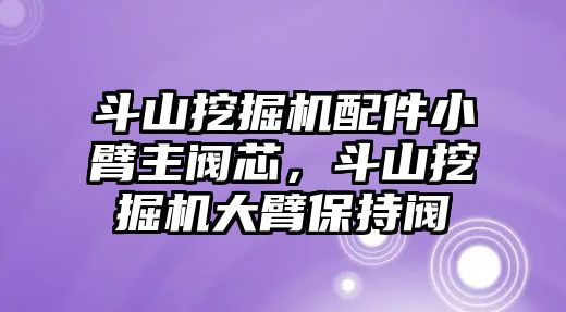 斗山挖掘機(jī)配件小臂主閥芯，斗山挖掘機(jī)大臂保持閥