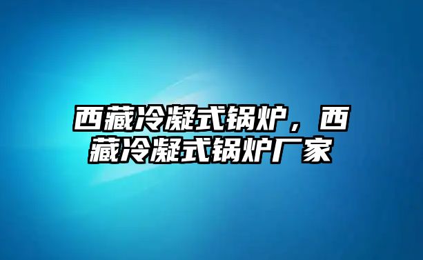 西藏冷凝式鍋爐，西藏冷凝式鍋爐廠家