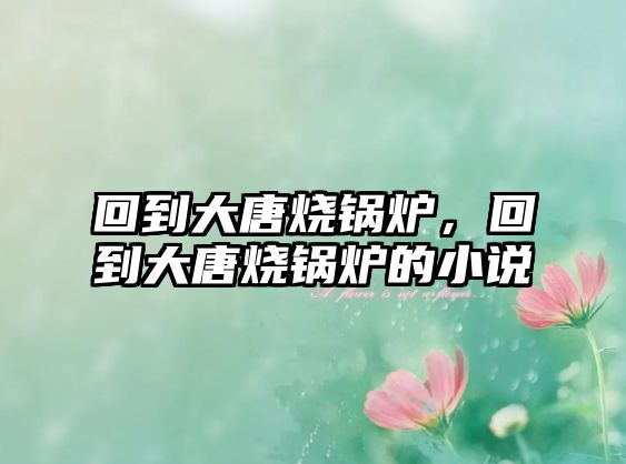 回到大唐燒鍋爐，回到大唐燒鍋爐的小說