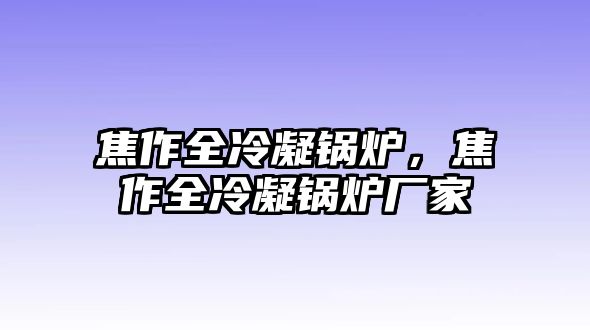 焦作全冷凝鍋爐，焦作全冷凝鍋爐廠家