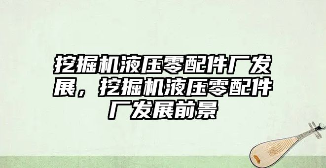 挖掘機液壓零配件廠發(fā)展，挖掘機液壓零配件廠發(fā)展前景