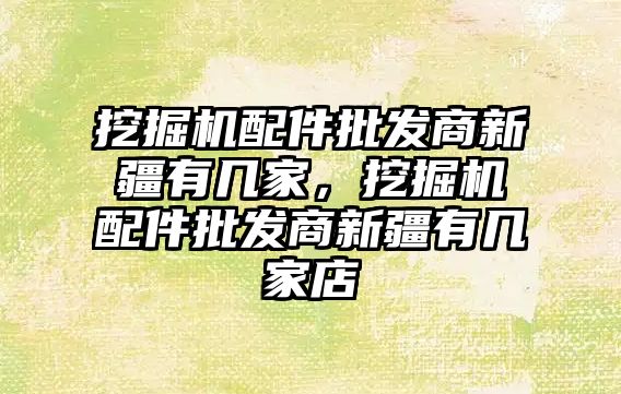 挖掘機配件批發(fā)商新疆有幾家，挖掘機配件批發(fā)商新疆有幾家店